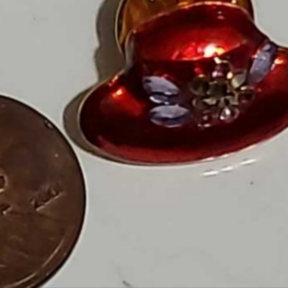 Red Hat Society Bundle Pin Scarf Bracelet & Bag nice gift set - Picture 13 of 15